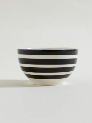 bowl cerámica california black 14 x 8cm